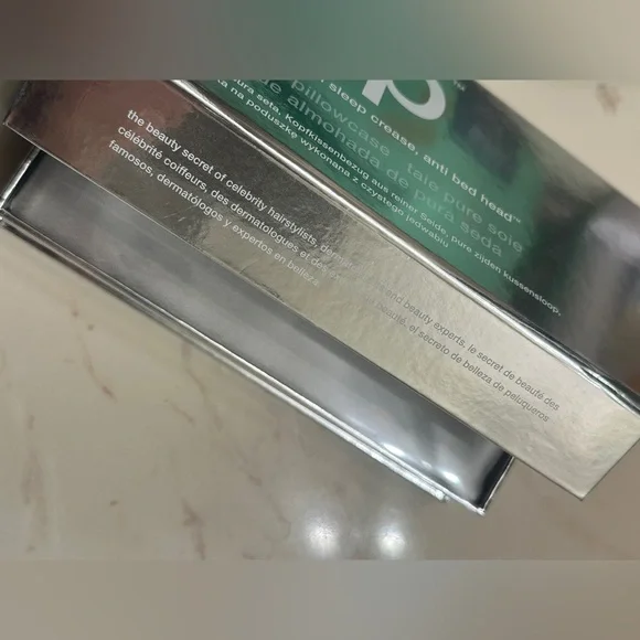 Slip Metallic Silver Pillowcase - Picture 7 of 7